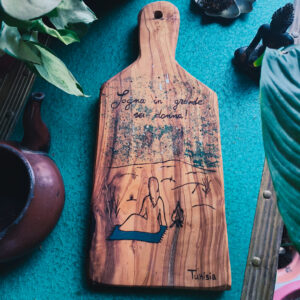 Tagliere "Sogna in grande"