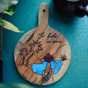 Tagliere "Sii forte"